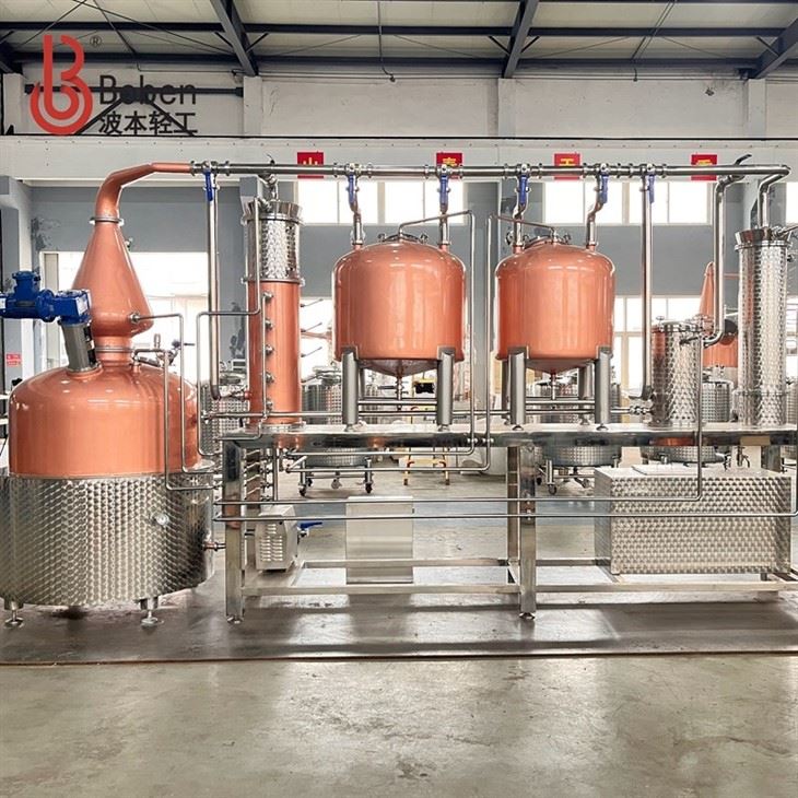 500ltr Double Retort Pot Still