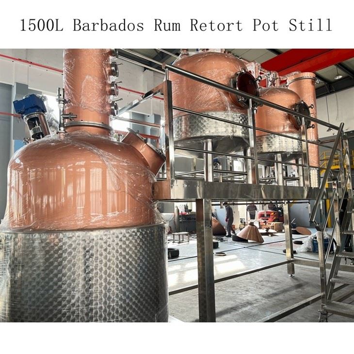 Double Retort Pots Rum Still